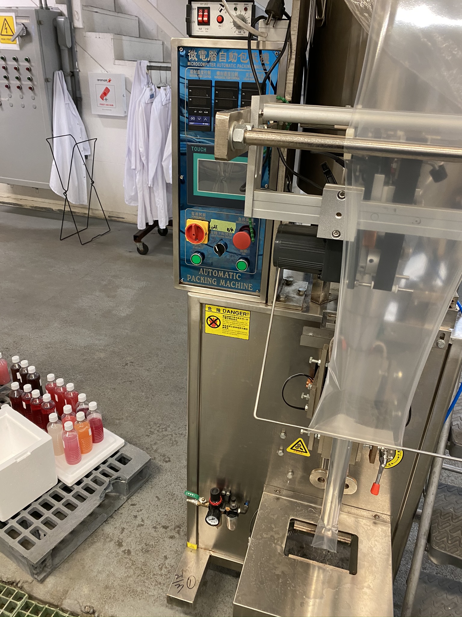 Stick-pack machine used in CBD-infused ice-pop brand development